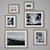 Brass Gallery Frames: Elegant and Versatile 3D model small image 1