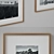 Brass Gallery Frames: Elegant and Versatile 3D model small image 2