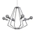 Rustic Elegance: Colorado Chandelier 3D model small image 3