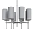 Elegant Arizona Chandelier  3D model small image 3