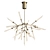 Elegant Spur Chandelier 3D model small image 2