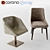 Henge Hex Chair: Sleek & Stylish 3D model small image 1