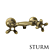 STURM Classica Shower Faucet in Chrome, Bronze, or Gold 3D model small image 2