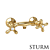 STURM Classica Shower Faucet in Chrome, Bronze, or Gold 3D model small image 3