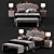 Elegance Bed: VANITY 3D model small image 1