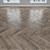 Oak Parquet: Herringbone, Linear & Chevron 3D model small image 2