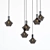 EGLO PONZANO Pendant Luminaire Set 3D model small image 1