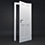 Elegant White Lacquered Doors 3D model small image 1
