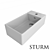 STURM Hosta - Sleek Countertop Sink 3D model small image 1