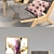 Modern Skagerak Chair Set 3D model small image 2