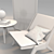 Modern Skagerak Chair Set 3D model small image 3