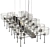 Elegant Spillray 26 Chandelier 3D model small image 2