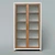 Sleek Glazed Wardrobe Arnika - Furnitera 3D model small image 1