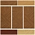 Veneer and Slats Decor Panel 3D model small image 1