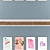  Versatile Set of Wall Paintings & Frames 3D model small image 3