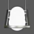 Rotaliana Bubble H Chrome Pendant 3D model small image 2