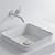 Ceramica Cielo Enjoy 40: The Perfect Rectangular Washbasin 3D model small image 3