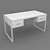 Urban Wood Metal Table: Loft Designe 10776 3D model small image 3
