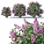 Lilac Bush Collection: 3 Sizes 3D model small image 2