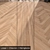 Elegant Biancospino Parquet: Linear, Chevron & Herringbone 3D model small image 1