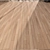 Elegant Biancospino Parquet: Linear, Chevron & Herringbone 3D model small image 2