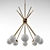 Luxor Chandelier: Stunning Pendant Light 3D model small image 1