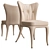 Elegant Aleal Chairs: The Perfect Seating Solution 3D model small image 1