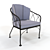 Woodard Delany Dining Chair: Elegant and Stylish 3D model small image 1