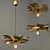 Greek Lysandros Pendant Lamp: Stylish Design 3D model small image 1