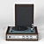 Title: Vintage Russian 323: Detailed and Repaired Turntable 3D model small image 1