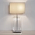 Elegant Crystal Bridgefield Table Lamp 3D model small image 1