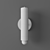 Rustic Lodge Cylinder Wall Sconce 3D model small image 3