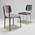 Nordic Comfort: ROBIN Solid Wood Chair 3D model small image 2