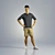 Jake Casual Standing 3D Model 3D model small image 1