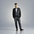 Man Kevin Business Standing 3D Model 3D model small image 1
