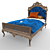 Elegant Venedik Bed: Stylish and Luxurious 3D model small image 2
