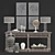 Restoration Hardware Decor Set  3D model small image 2