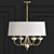 Elegance Illuminated: Robert Abbey Chandeliers 3D model small image 1