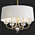 Elegance Illuminated: Robert Abbey Chandeliers 3D model small image 2