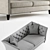 Classic Elegance: Shelton Sofa 3D model small image 3
