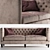 Elegant Beckett Sofa: Traditional Sophistication 3D model small image 2