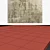 Elegant Relined Rugs Collection 3D model small image 3