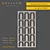 RODECOR Art Deco Grille: Exquisite Decor for Interiors 3D model small image 1