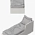 Stylish FLlekke Daybed By Ikea 3D model small image 2