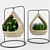 Eco-Friendly Leafy Decor 3D model small image 1