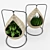 Eco-Friendly Leafy Decor 3D model small image 2