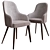 Ceppi Style Armrest Chair 3D model small image 1