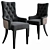 Elegant Armrest Chair: Ceppi Style 3D model small image 1