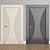 Elegant Entryway Essentials: Interior Doors 3D model small image 1