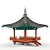 Korean Garden Gazebo 3D model small image 2